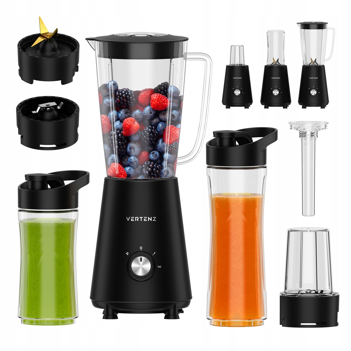 Vertenz V-Titan 30 350 W hrnčekový mixér, čierny